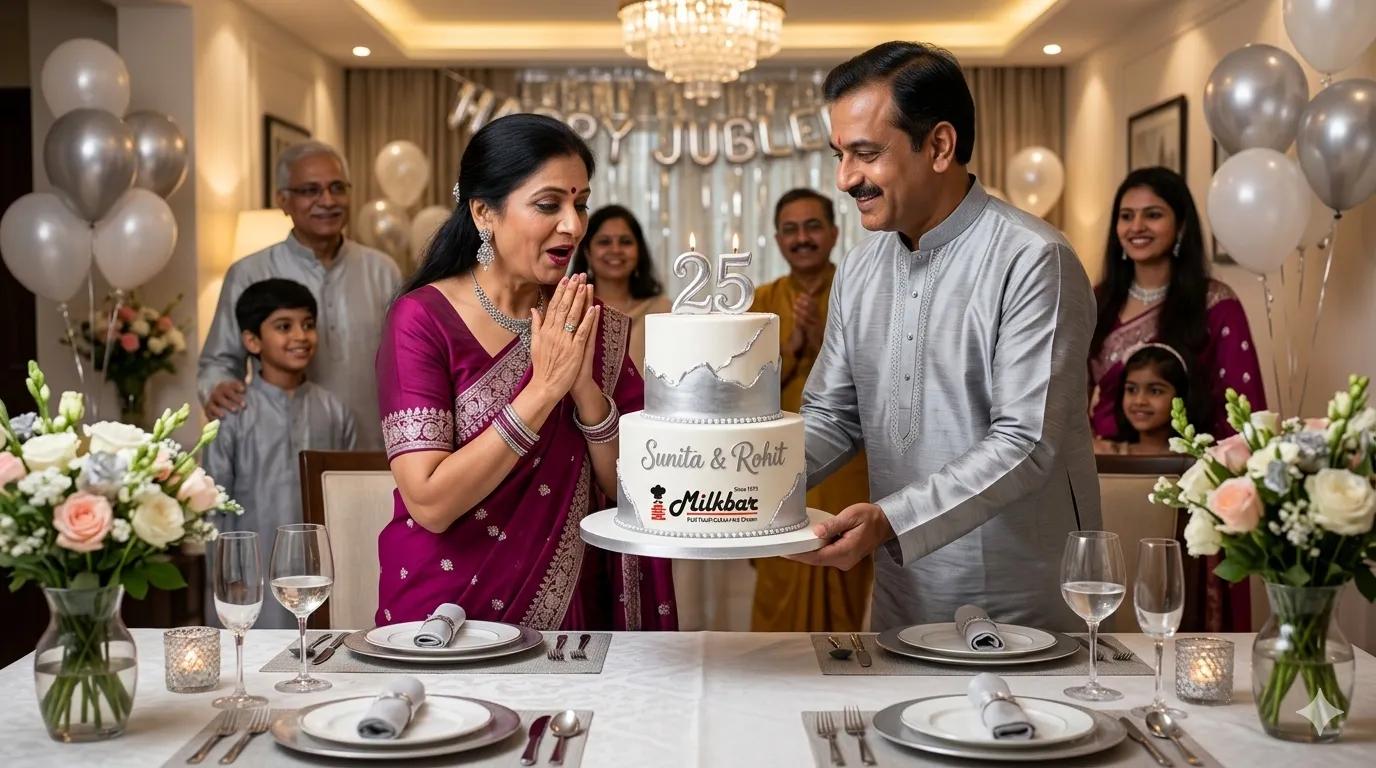 How Rohit Found the Best Cake Shop in Aligarh for His Silver Jubilee Anniversary